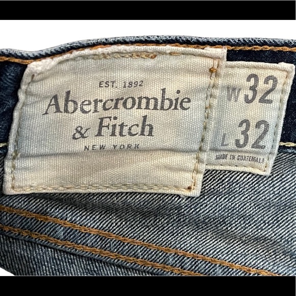 Men’s Abercrombie & Fitch Jeans - Dark Blue - Picture 4 of 5